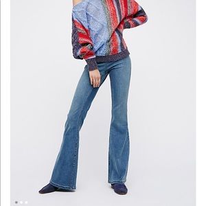 Penny Pull-On Flare Jeans